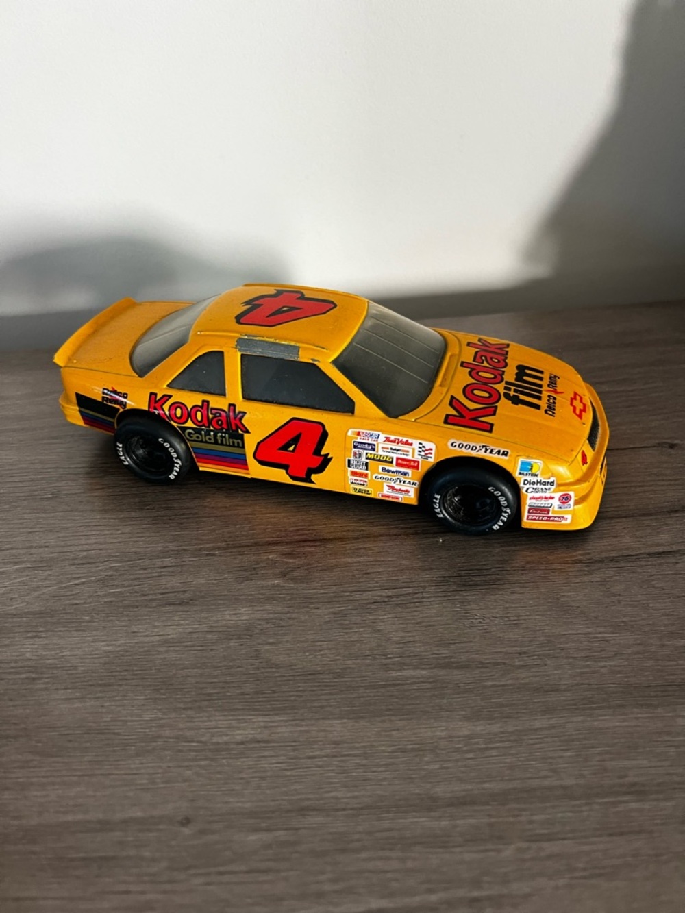NASCAR Kodak Yellow #4 Ernie Irvan Racing Car Toy
